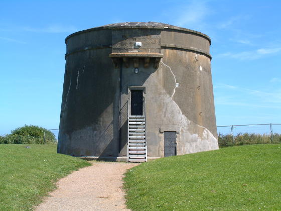 A Martello tower